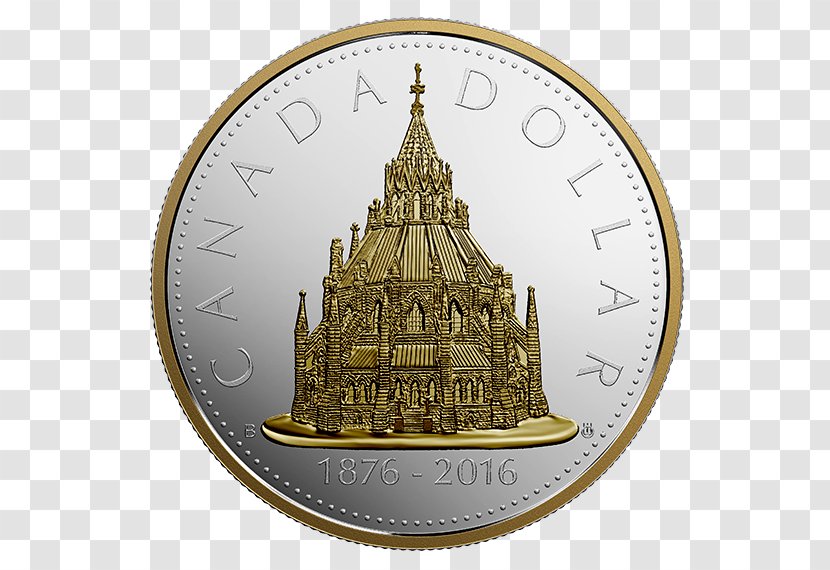 Silver Coin Gold Royal Canadian Mint Transparent PNG