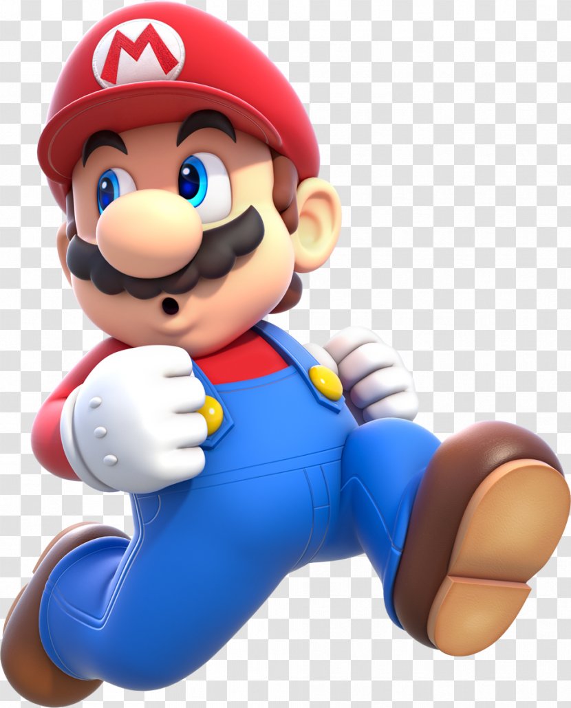 Super Mario 3D World Run Bros. - Action Figure Transparent PNG