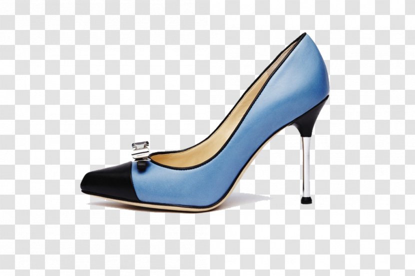 Blue High-heeled Footwear Court Shoe - Cobalt - High Heels Transparent PNG