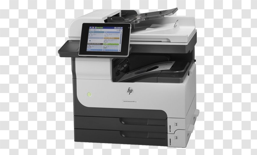 Hewlett-Packard HP LaserJet Enterprise M725 Multi-function Printer - Hp Laserjet 700 M712 - Hewlett-packard Transparent PNG