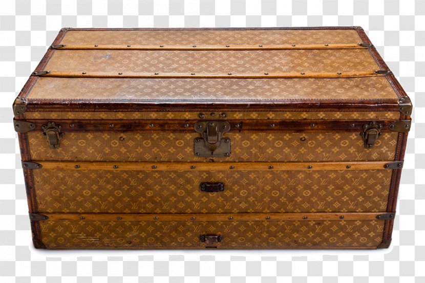 Trunk 1890s Louis Vuitton Suitcase Malletier Transparent PNG
