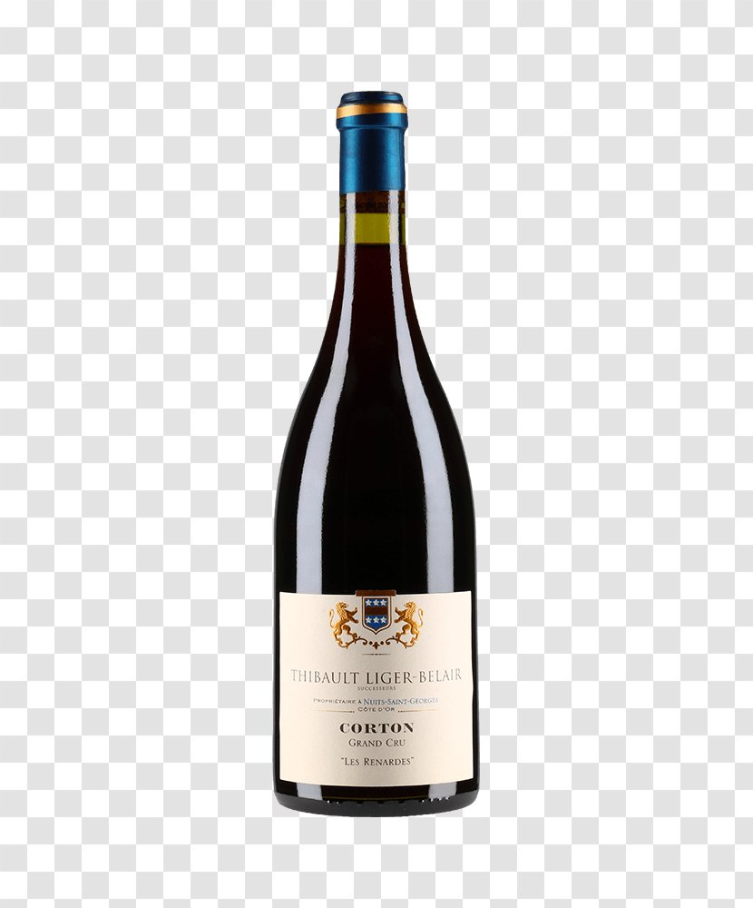 Corton AOC Burgundy Wine Richebourg Côte De Nuits - Glass Bottle Transparent PNG