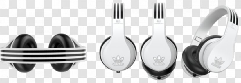 Adidas Originals Headphones Sporting Goods Freshness Mag - Black And White - In Ear Transparent PNG