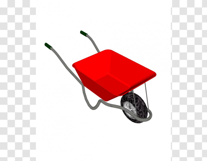 Wheelbarrow Computer Hardware - Red - Design Transparent PNG