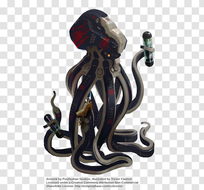 Octopus Boy Robot Art Squid Transparent PNG