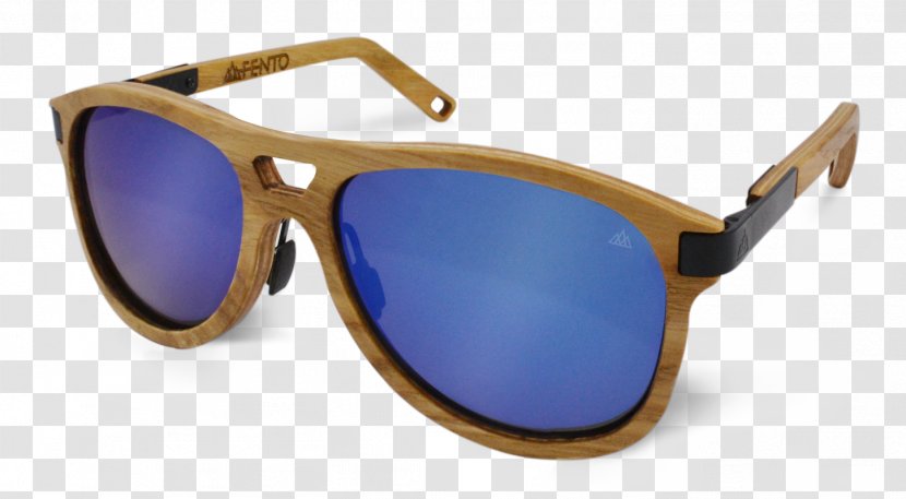 Sunglasses Eyewear Goggles Plywood - Blue - Hotel Flyer Transparent PNG