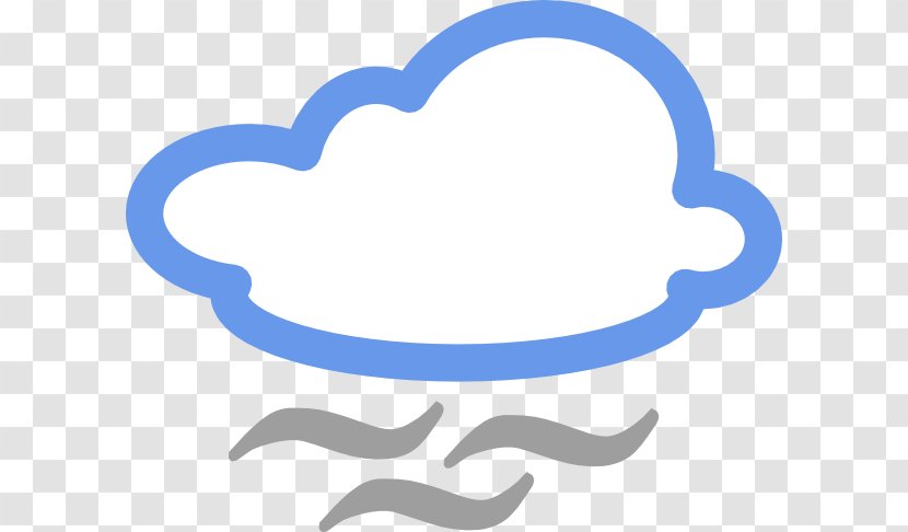 Weather Wind Symbol Cloud Clip Art - Text - Symbolism Cliparts Transparent PNG