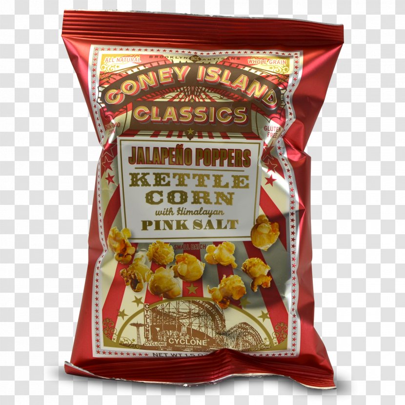 Kettle Corn Popcorn Junk Food Coney Island Hot Dog Flavor - Maize Transparent PNG