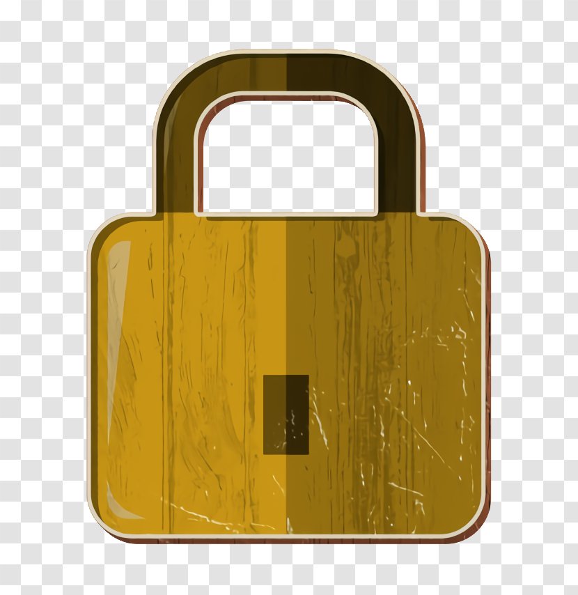 Combination Lock Icon Key - Metal Hardware Accessory Transparent PNG