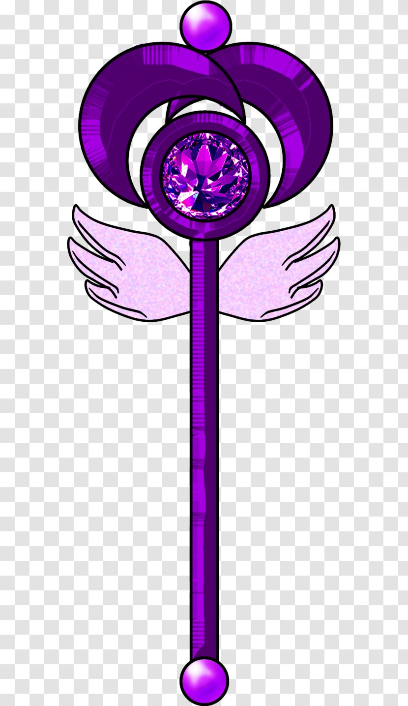 Pink M Clip Art - Sailor Moon Wand Transparent PNG