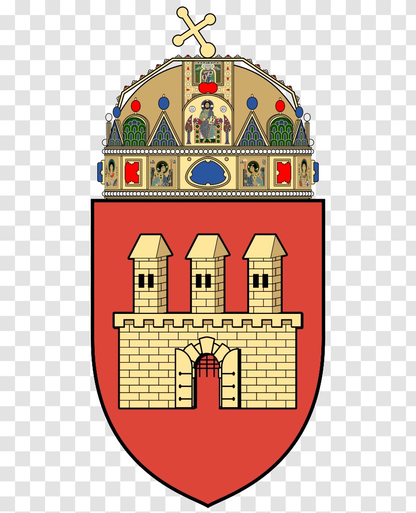 Buda Castle Danube Coat Of Arms Budapest - Area - Building Transparent PNG