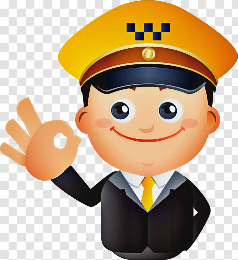 Police Cartoon - Crime - Thumb Smile Transparent PNG