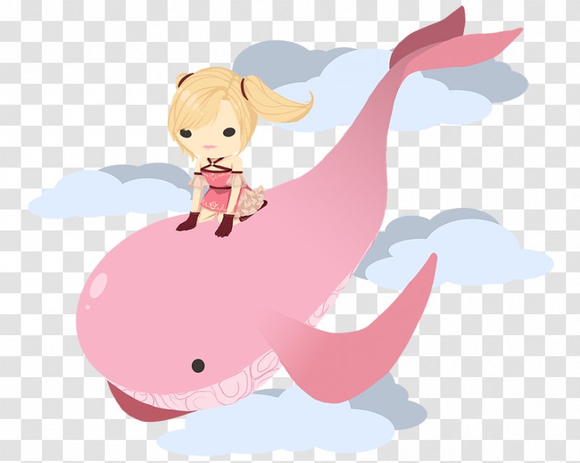 Marine Mammal Desktop Wallpaper Pink M Clip Art - Fish - Computer Transparent PNG