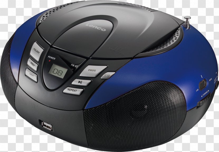 FM Broadcasting CD Player Radio Compact Disc Boombox - Fm Transparent PNG