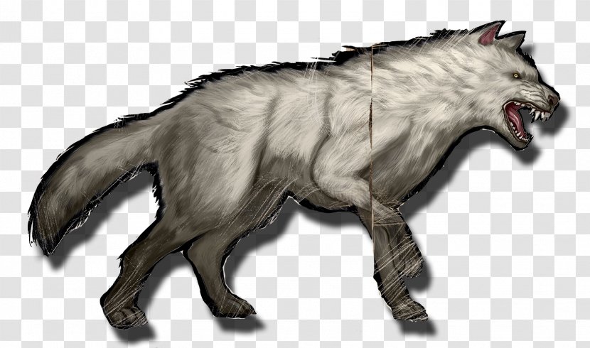 Gray Wolf ARK: Survival Evolved Dire Mammal Thylacoleo - Fur - Evolution Transparent PNG