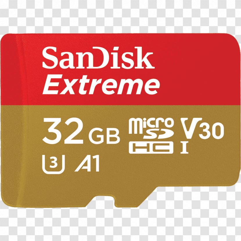 MicroSD Secure Digital Flash Memory Cards SDXC SanDisk - Technology - Camera Transparent PNG