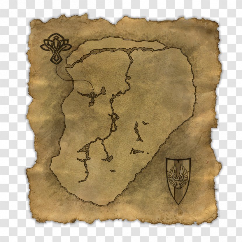 The Elder Scrolls Online II: Daggerfall Alchemy Map - Video Game Transparent PNG