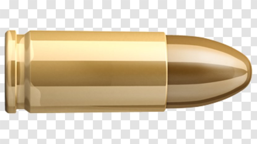 Full Metal Jacket Bullet 9×19mm Parabellum Ammunition Cartridge - Fiocchi Munizioni Transparent PNG