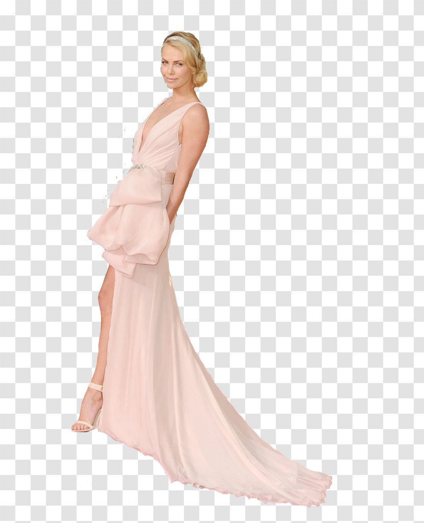 Wedding Dress Shoulder Cocktail Satin - Frame Transparent PNG
