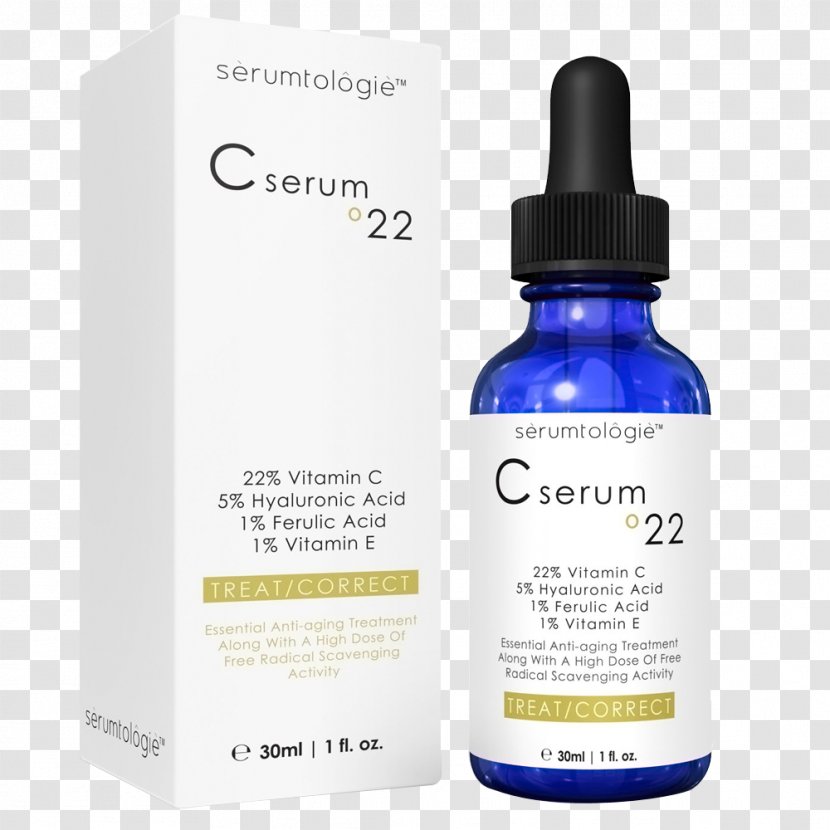 Vitamin C Anti-aging Cream Serum Ageing Ascorbyl Palmitate - Solution - Hyaluronic Acid Transparent PNG