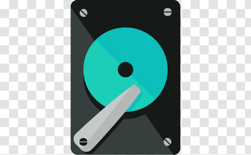 Hard Disk Drive Icon - Symbol - A Black CD Player Transparent PNG