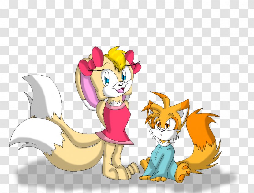 Lion Tails Cream The Rabbit Sonic Chaos Child - Tree - And Transparent PNG