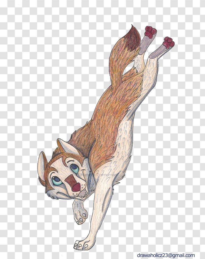 Cat Red Fox Fauna Cartoon - Animal Transparent PNG