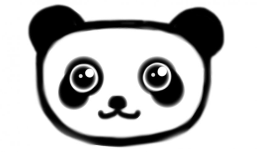 Giant Panda Red Bear Clip Art - Drawing - Drew Cliparts Transparent PNG