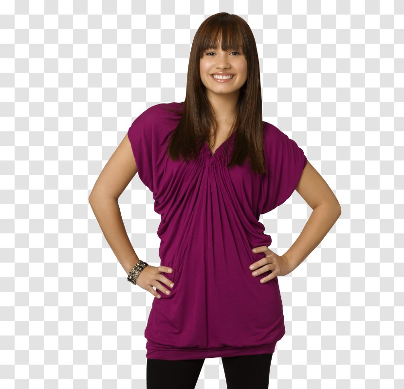 Demi Lovato Camp Rock 2: Live Walmart Soundcheck T-shirt - 2 Transparent PNG