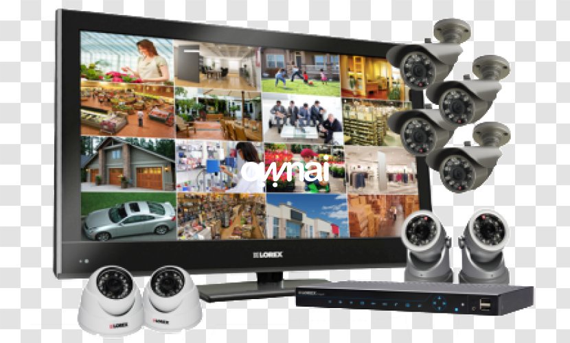 Security Alarms & Systems Closed-circuit Television Surveillance Wireless Camera Transparent PNG