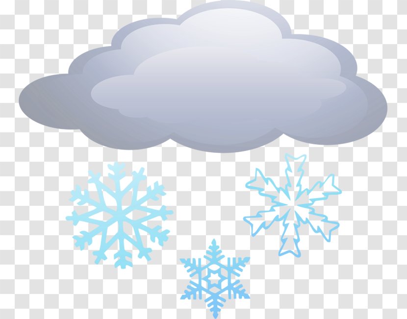 Snow Weather Cloud Winter - Clouds Material Free To Pull Transparent PNG