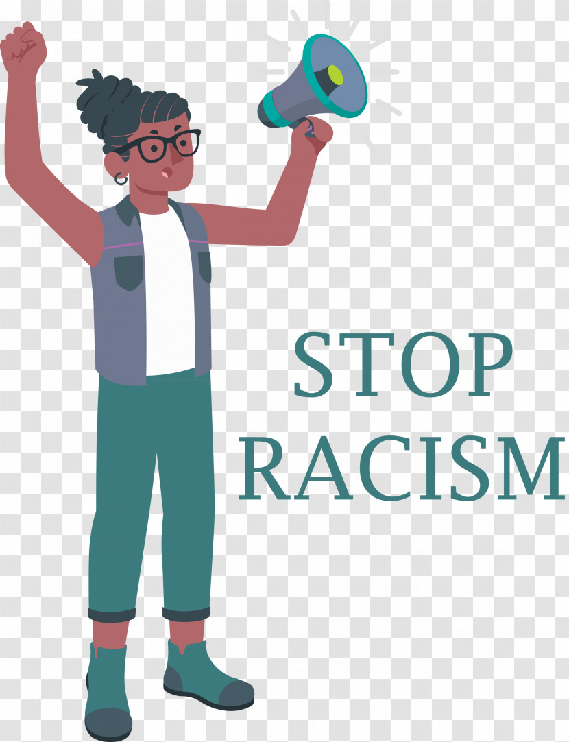 STOP RACISM Transparent PNG
