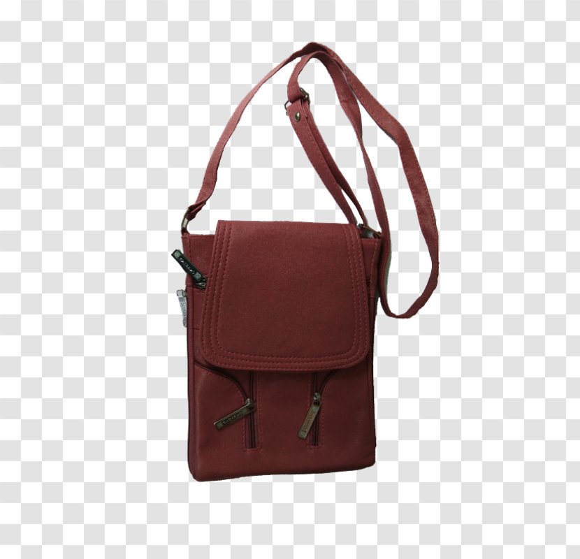 Messenger Bags Handbag Leather Pocket - Maroon - Sling Bag Transparent PNG