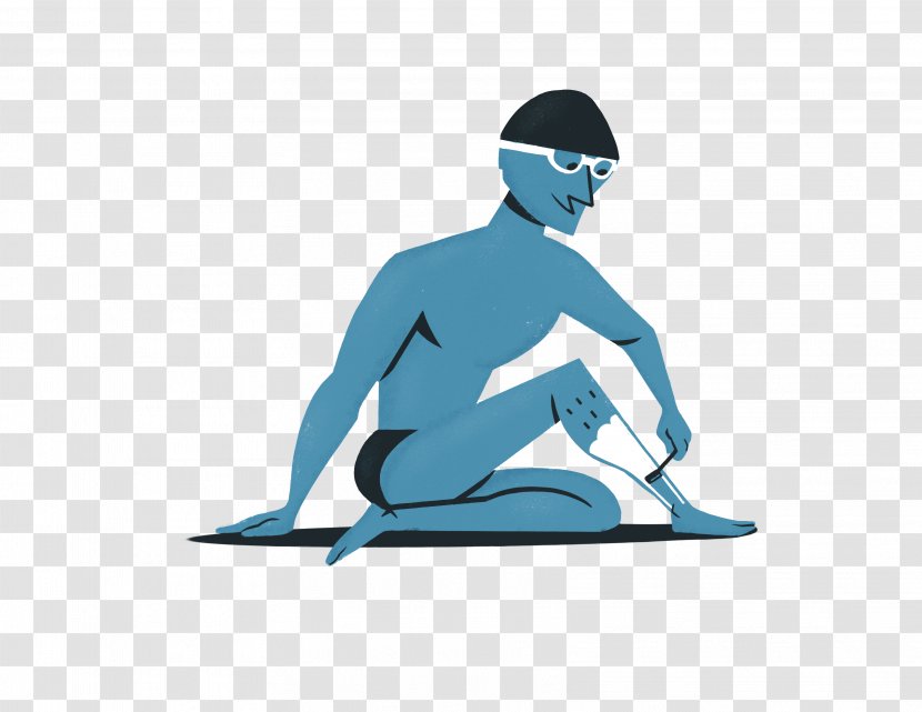 Man Shaving Yoga & Pilates Mats Physical Fitness Mr. - Silhouette Transparent PNG