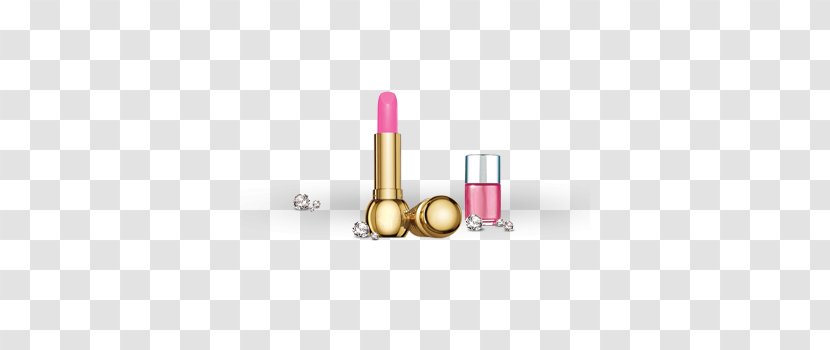 Lipstick Cosmetics Nail Polish - Perfume - Women Creative Transparent PNG