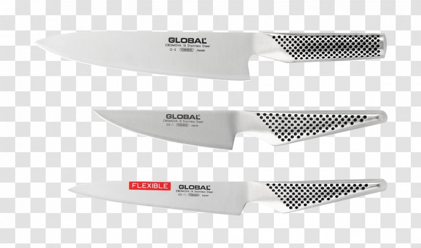 Utility Knives Throwing Knife Global Kitchen - Yoshida Metal Industry Co Ltd - Table Transparent PNG