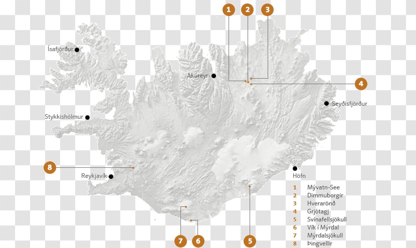 Golden Circle Blank Map Icelandic Language Globe - Flower - Game Of Thrones Transparent PNG