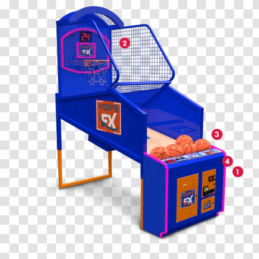 Basketball Arcade Game Product Design FX - Playhouse - Shooting Hoops Transparent PNG