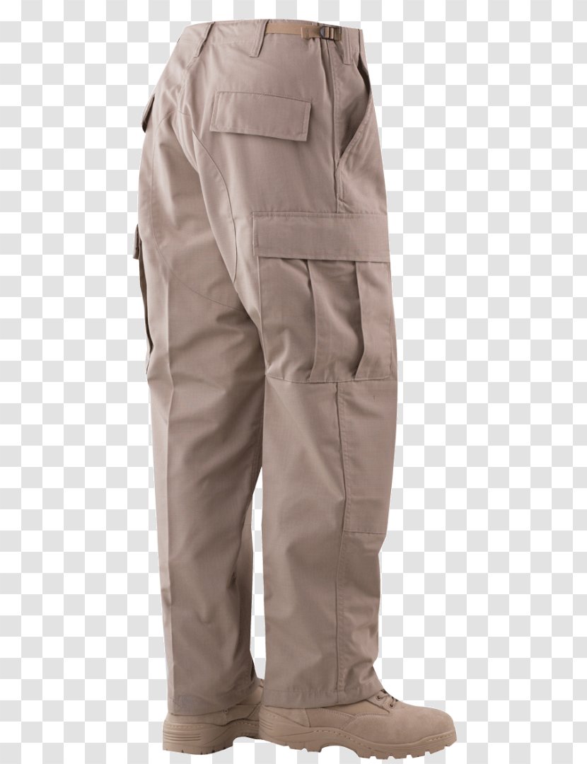 TRU-SPEC Battle Dress Uniform Cargo Pants Ripstop - Military Transparent PNG