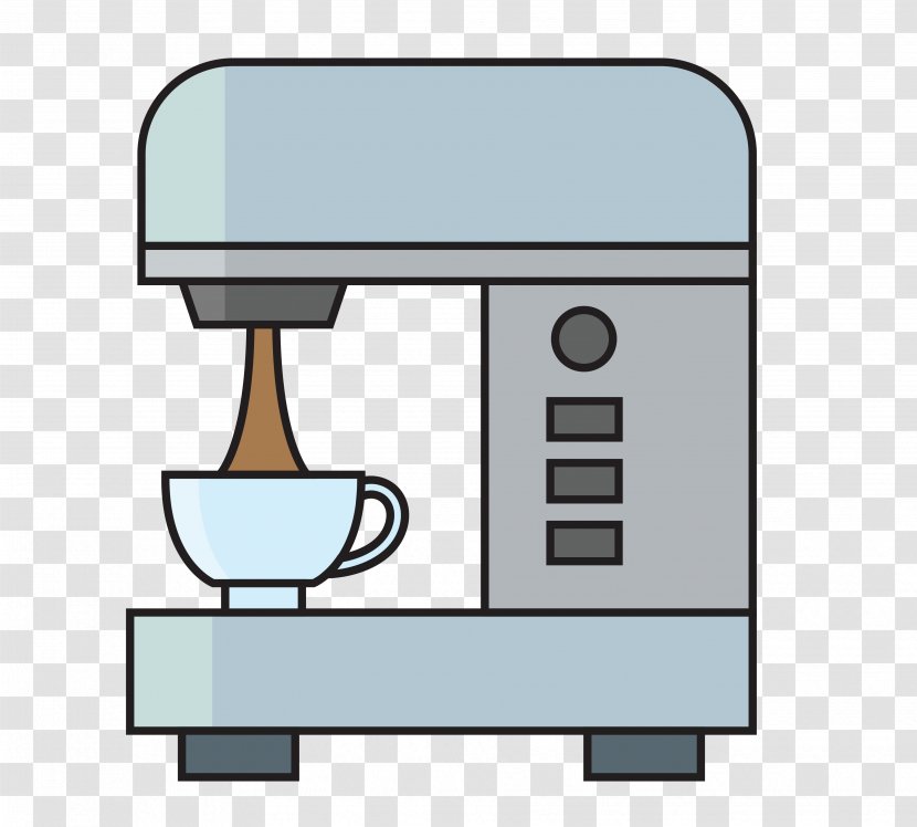 Coffeemaker Cafe - Coffee Vector Transparent PNG