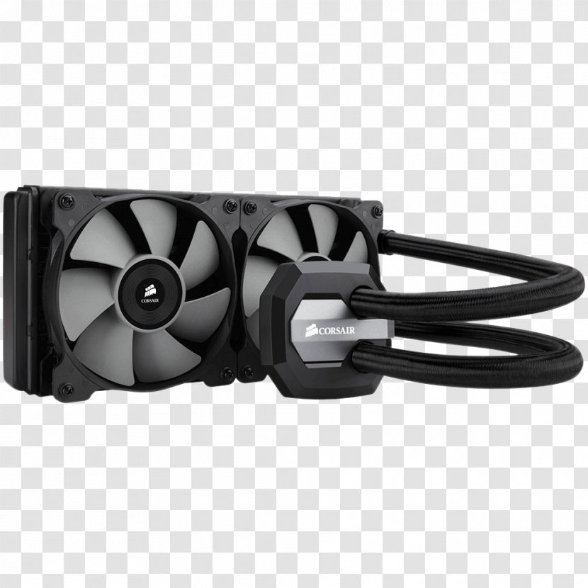 Computer System Cooling Parts Water Heat Sink Central Processing Unit Corsair Components - Fan Transparent PNG