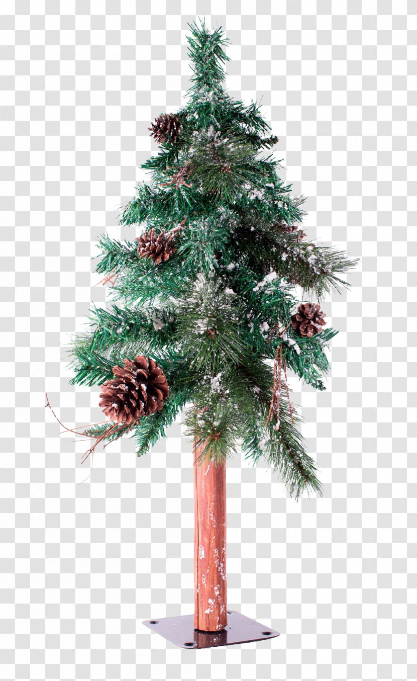 New Year Tree Artificial Christmas Spruce Conifer Cone - Fir Transparent PNG