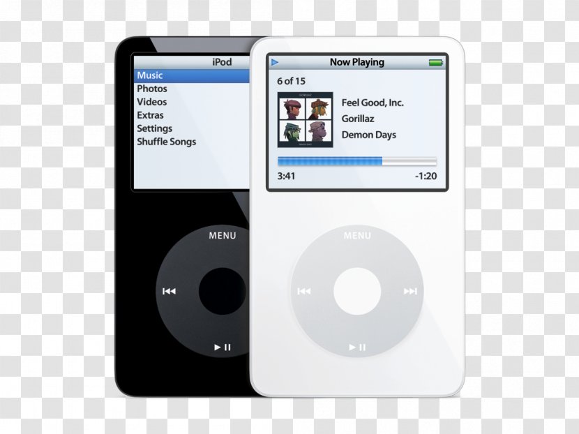 IPod Touch Shuffle Classic Nano Mini - Media Player - Apple Transparent PNG