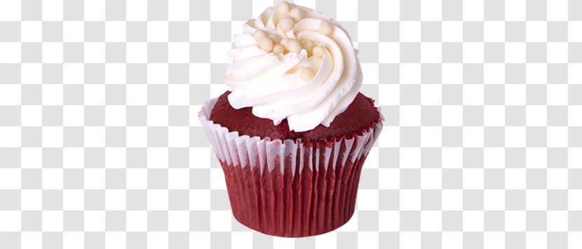 Cupcake Red Velvet Cake Magnolia Bakery Muffin Buttercream Transparent PNG