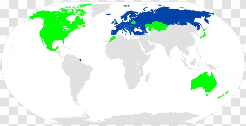 World Map Globe Earth - Blank Transparent PNG