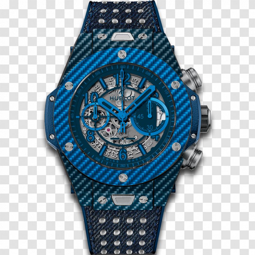 Hublot Big Bang Aero BLUE Watch Jewellery - Breitling Sa Transparent PNG