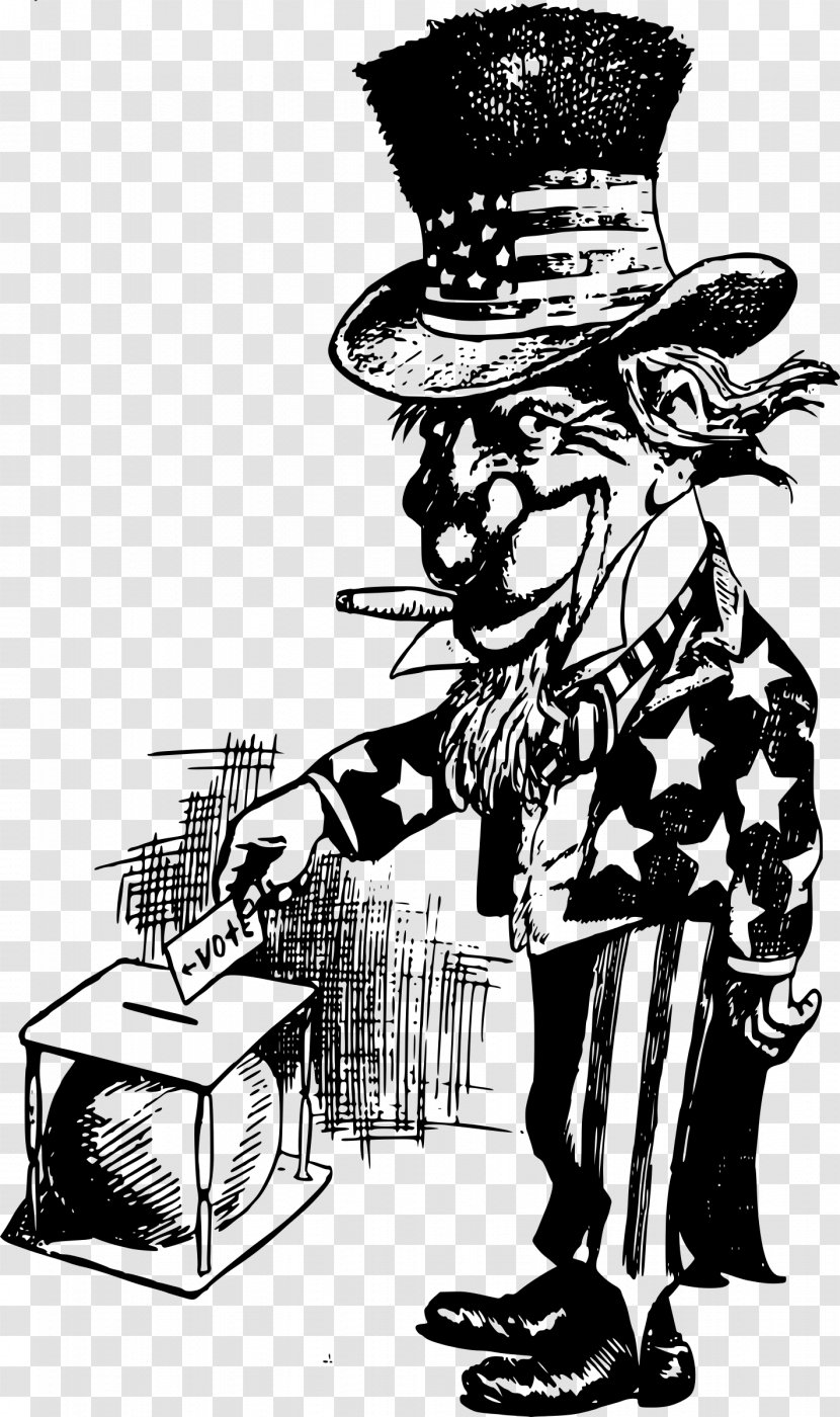 Uncle Sam United States Public Domain Clip Art - Cartoon Transparent PNG