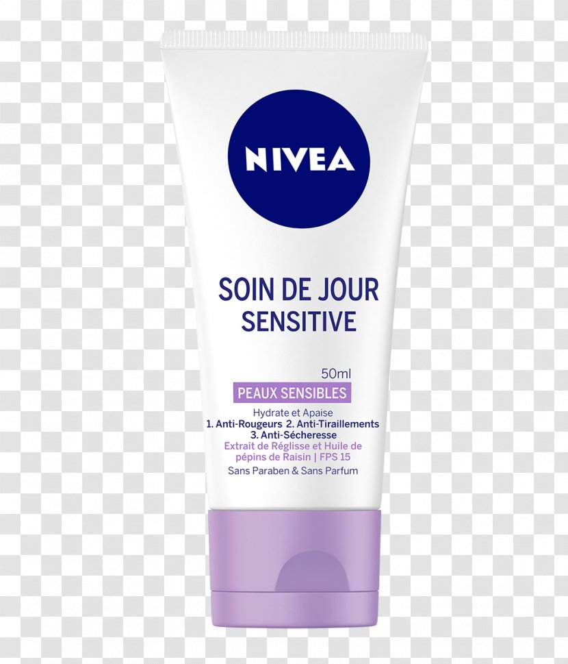 Nivea Cleanser Cream Face Moisturizer - Lotion Transparent PNG