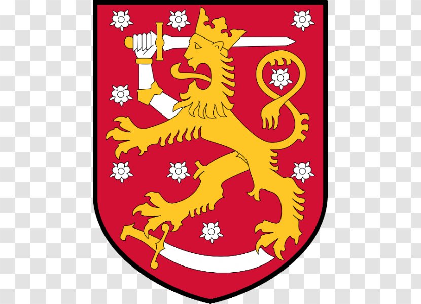 Coat Of Arms Finland Vector Graphics Stock Photography - Red - Lion Transparent PNG