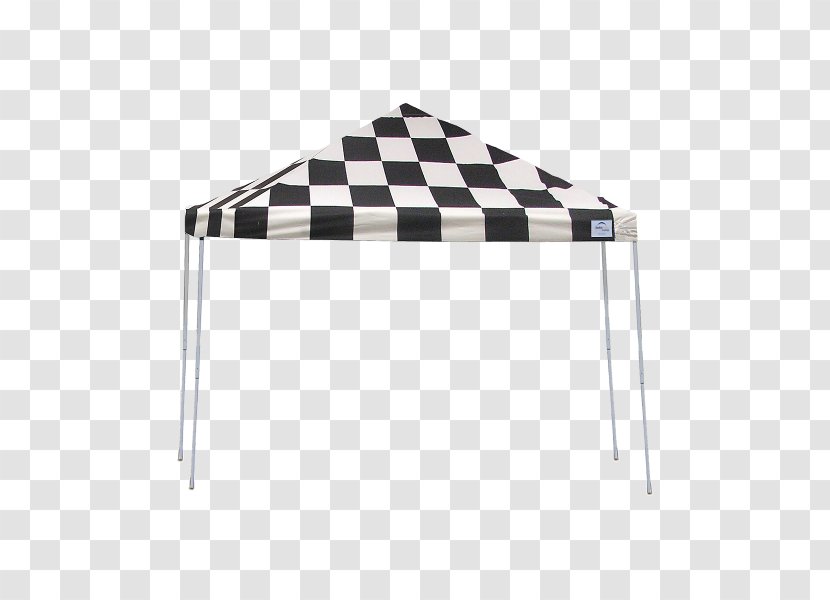 Pop Up Canopy Tent Textile Quik Shade - Checkered Flag Transparent PNG